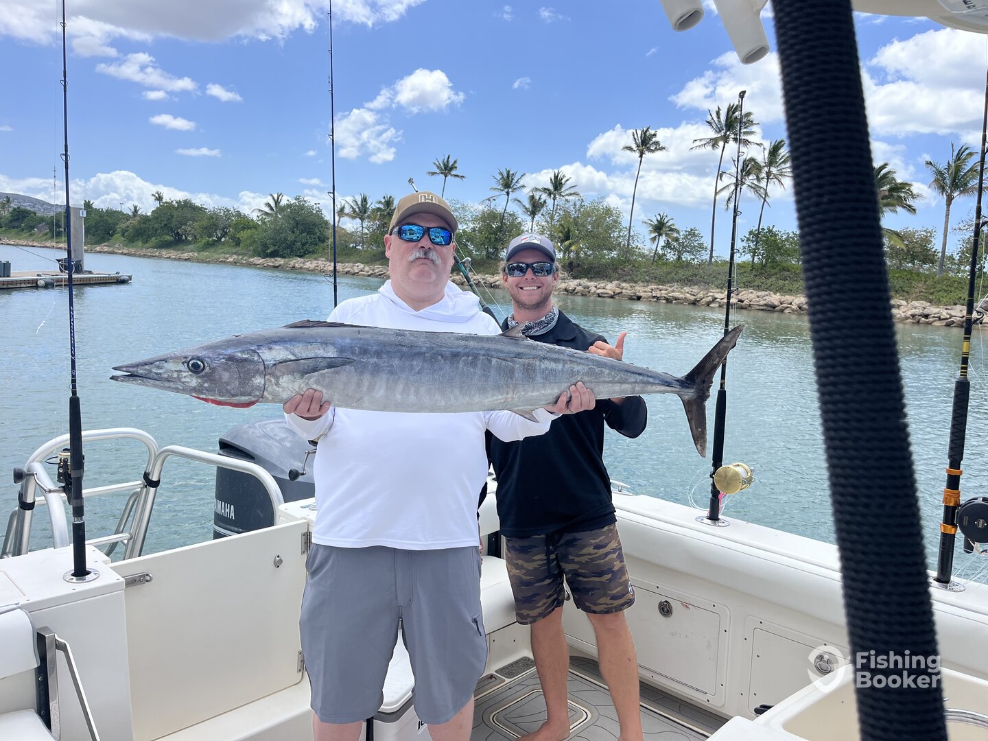 No Smile Style! Wahoo off Ko Olina