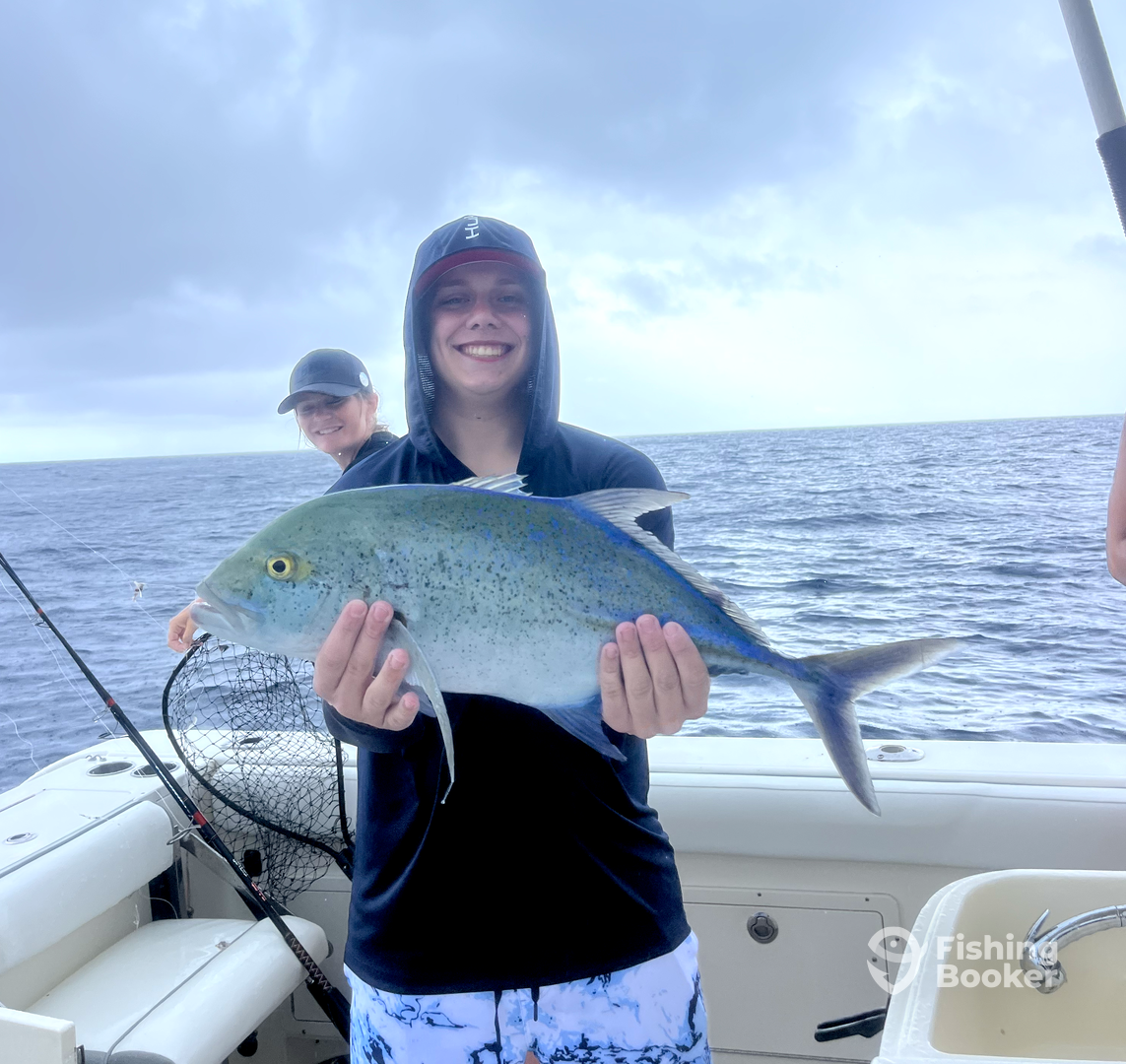 Summer Trevally are on the Prowl! Bluefin Trevally off Ko Olina