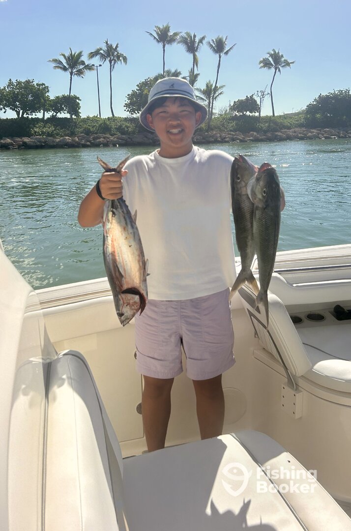 Skipjack + Uku off Ko Olina, Oahu