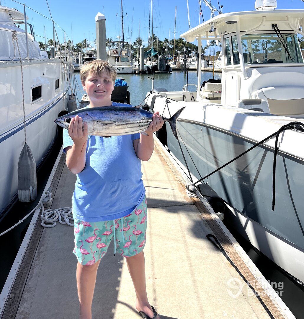 Skip for the young Skipper! Skipjack Tuna off Ko Olina