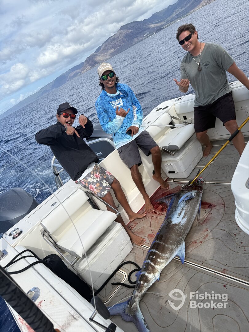 Blue Bill on the Hunt! Blue Marlin off Ko Olina