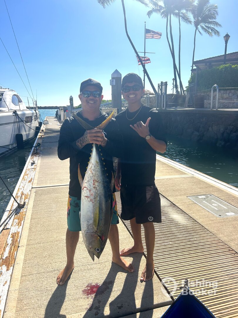 Father Son Fishing Tales! Yellowfin Tuna off Ko Olina