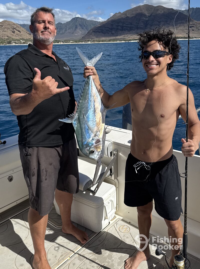 The rare KAGAMI hits the catch! Ko Olina, Oahu